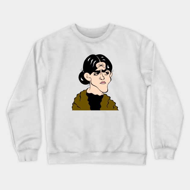 LAUGH IN FAN ART - RUTH BUZZI!! Crewneck Sweatshirt by cartoonistguy